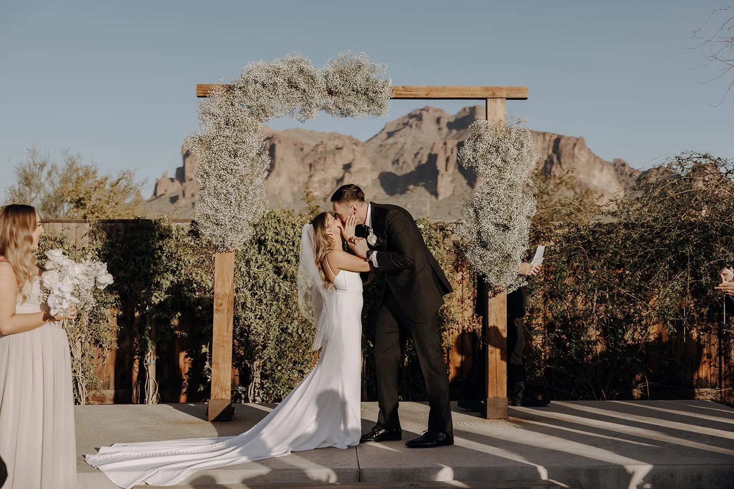 Reagan and Jordan's Delightful Desert Wedding at the Paseo