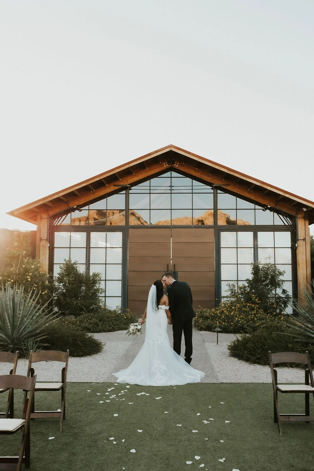 Adrienne and Zach's Romantic Wedding at the Paseo