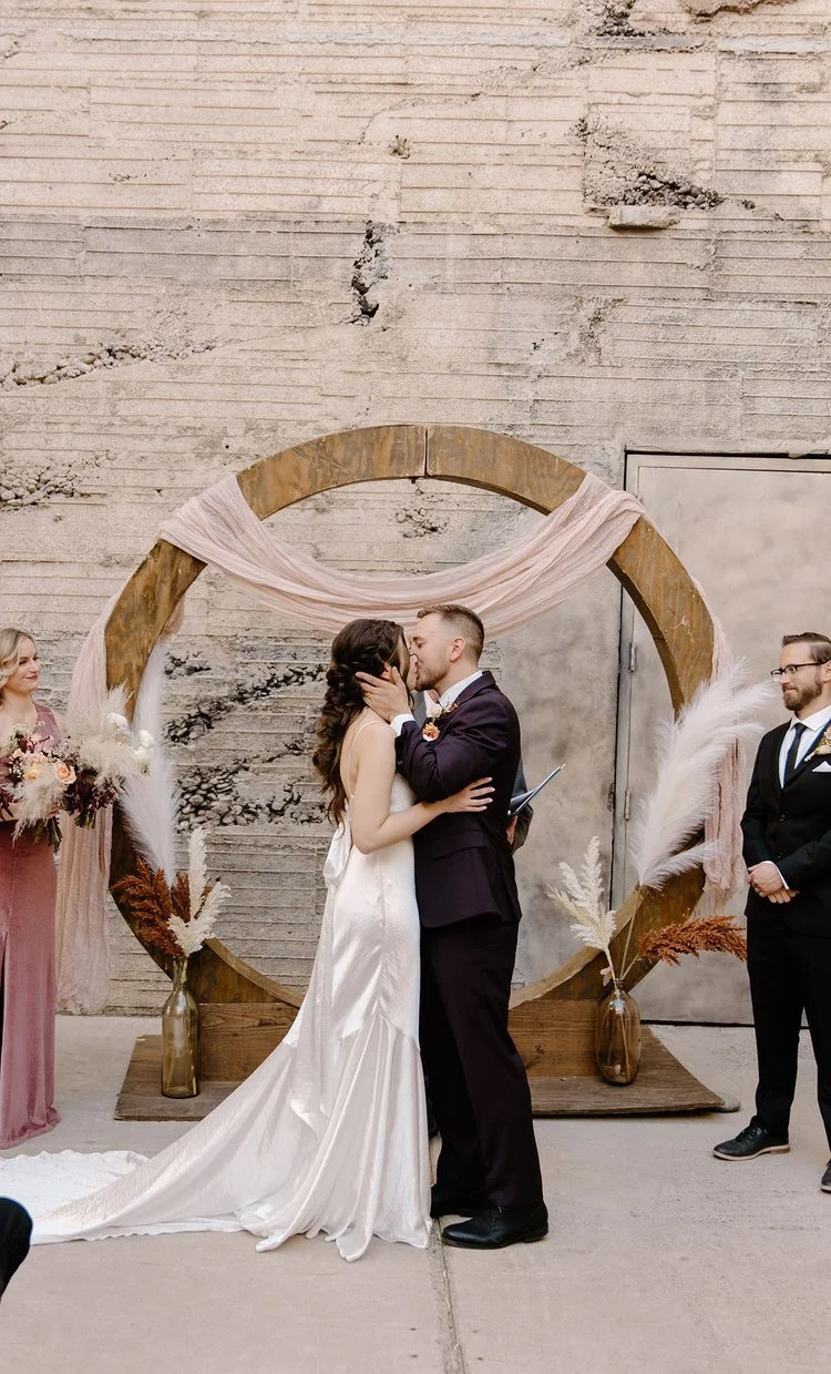 Heather and Michael's Cloth and Flame Wedding at the Icehouse 